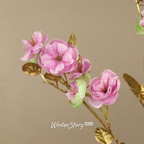 Декоративная ветка Ла Вилла Котта 87 см розовая Kaemingk