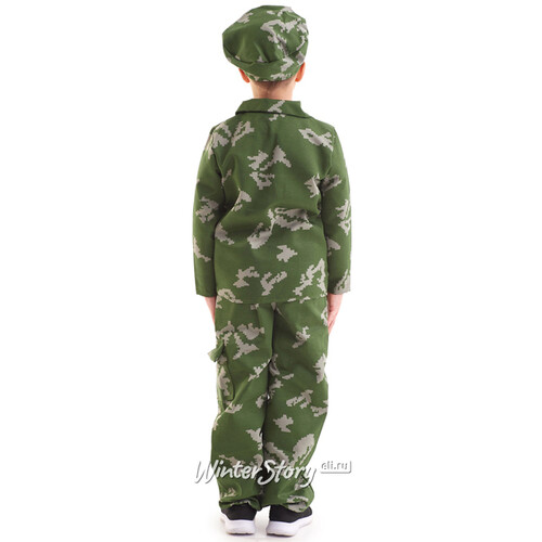 Детский военный костюм Пограничник, рост 104-116 см Бока С