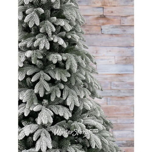 Искусственная елка Полярная заснеженная 185 см, ЛИТАЯ + ПВХ Black Box