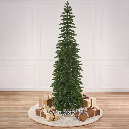 Искусственная стройная елка Тикко 185 см, ЛИТАЯ 100% Max Christmas