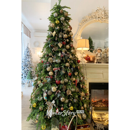 Искусственная елка Венская 220 см, ЛИТАЯ + ПВХ Max Christmas