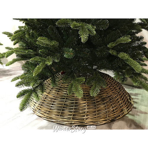 Плетеная корзина для елки Нордик 87*21 см светлое дерево National Tree Company