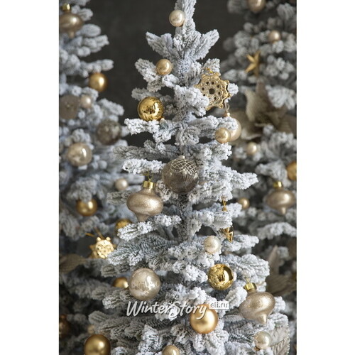 Искусственная елка Королева Тянь Шаня заснеженная 250 см, ЛИТАЯ 100% Max Christmas