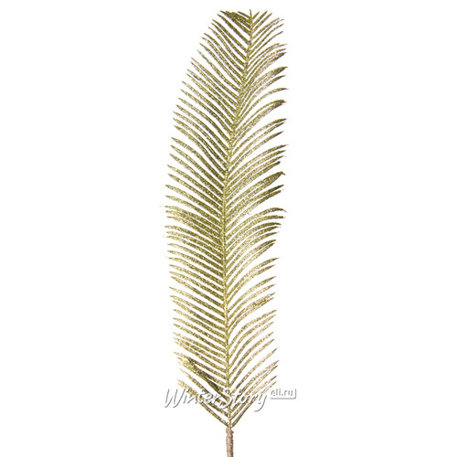 Декоративный лист Ослепительный Риверан 42 см, золотой Peha