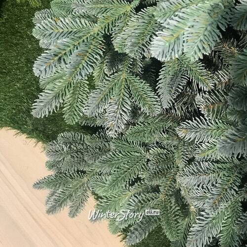 Искусственная елка Тронхейм 150 cм зелено-голубая, ЛИТАЯ + ПВХ Kaemingk