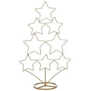 Декоративная елка из металла Stella Gold 58 см Edelman фото 1