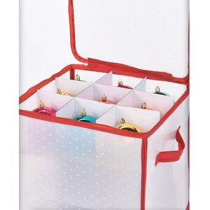 Коробка для елочных шаров и игрушек до 10 см (на 27 шт), 31 см Koopman фото 2