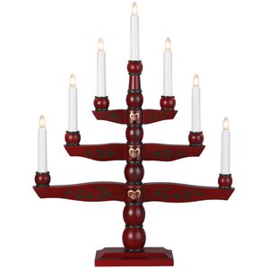 Рождественский светильник Tradition 54*42 см, 7 электрических свечей Star Trading фото 2