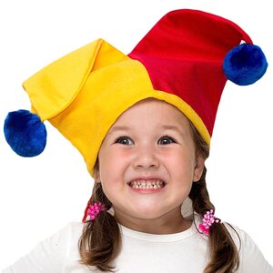 Карнавальная шапка Арлекино 54 см детская Бока С фото 1