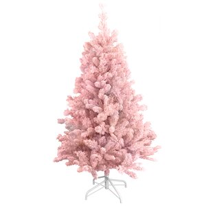 Искусственная розовая елка Teddy Pink заснеженная 150 см, ЛЕСКА + ПВХ A Perfect Christmas фото 6