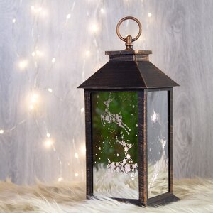 Рождественский фонарь Санты - Сказочные Олени 31 см Kaemingk фото 1