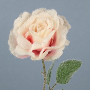 Роза в Инее 45 см нежно-розовая Kaemingk фото 2