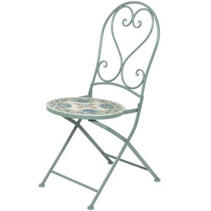 Складной стул с мозаикой Ривьера 93*46*39 см, металл Kaemingk фото 6