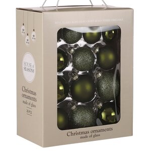 Набор стеклянных шаров Blanchett - Olivia Chic 5-7 см, 26 шт Christmas Deluxe фото 1