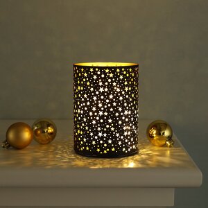 Декоративный светильник Звездная Ночь 12 см, теплые белые LED, на батарейках Koopman фото 1