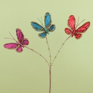 Декоративная ветка с бабочками Butterfly Valley 46 см Goodwill фото 4