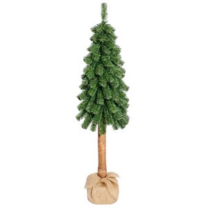 Искусственная елка Canadian 120 см с натуральным стволом, ПВХ Decorland фото 1