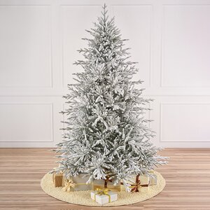 Искусственная елка Лесная Фея заснеженная 210 см, ЛИТАЯ 100% Max Christmas фото 1