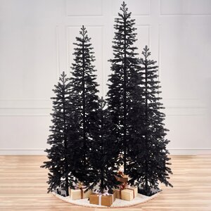 Искусственная стройная черная елка Тикко 125 см, ЛИТАЯ 100% Max Christmas фото 1