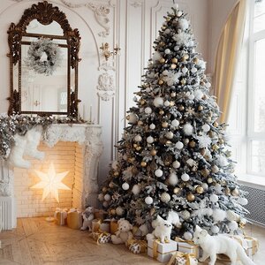 Искусственная елка Снежная Королева заснеженная 180 см, ЛИТАЯ + ПВХ Max Christmas фото 4