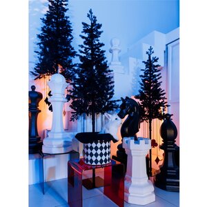 Искусственная черная елка Королева Тянь Шаня 210 см, ЛИТАЯ 100% Max Christmas фото 2