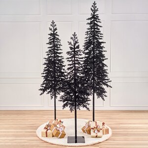 Искусственная черная елка Королева Тянь Шаня 250 см, ЛИТАЯ 100% Max Christmas фото 1