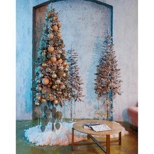 Искусственная елка Королева Тянь Шаня заснеженная 250 см, ЛИТАЯ 100% Max Christmas фото 2