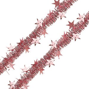 Мишура Млечный Путь PASTEL 2.7 м*20 мм розовая MOROZCO фото 1