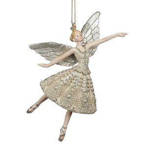 Елочная игрушка Ангел Катрисса - Prima Ballerina 12 см, подвеска Goodwill фото 1