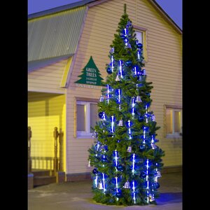 Комплект освещения Тающие Сосульки для елки 3 м GREEN TREES фото 1