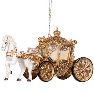 Набор ёлочных игрушек Королевство Золотых Снов 10 см, 2 шт, подвеска Goodwill фото 2