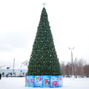 Уличная елка Уральская 30 м каркасная, ЛЕСКА GREEN TREES фото 1