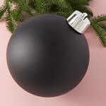 Пластиковый шар Sonder 20 см черный матовый