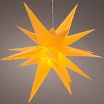 Подвесной светильник Звезда - Christmas in Rothenburg 75 см, теплая белая LED подсветка, IP44