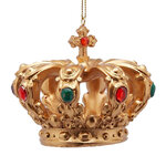 Елочная игрушка Golden Crown 8 см, подвеска