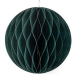Бумажный шар Soft Geometry 15 см зеленый