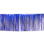 Дождик волнистый 50*150 см синий
