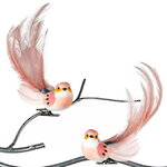 Елочная игрушка Птичка Роузи из Чащи Цветущей Магнолии 17 см, клипса