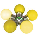Лампа для Белт Лайт LED желтая, 45 мм, Е27, 1 Вт